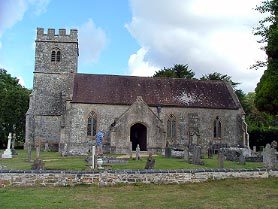 Codford St Mary's church, seen from the south